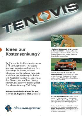 Flyer Sonderaktion 2002