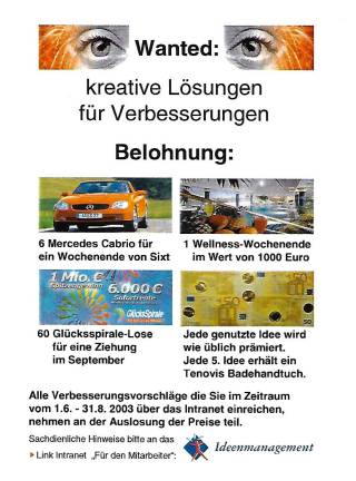 Flyer Sonderaktion 2003