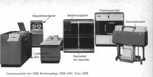 1964 Rechenanlage IBM 1401